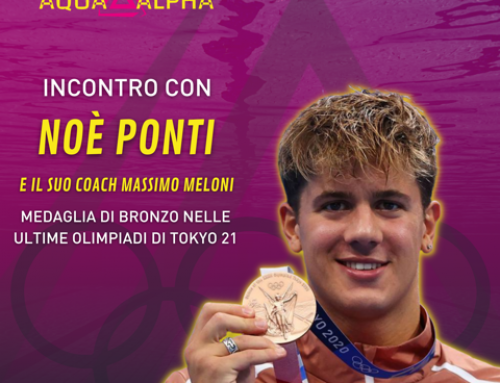 Gli Alphas incontrano il nuotatore olimpico Noè Ponti