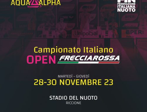 Aqua Alpha al Campionato Italiano Open Frecciarossa