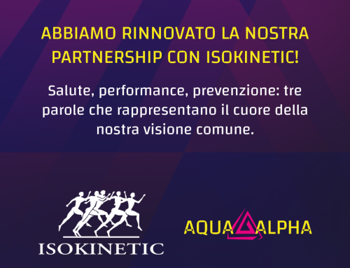 Aqua Alpha e Isokinetic rinnovano la partnership per la stagione 2025-2026