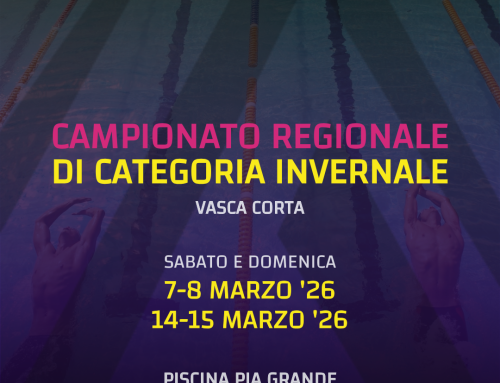 Campionato Regionale di Categoria invernale – vasca corta